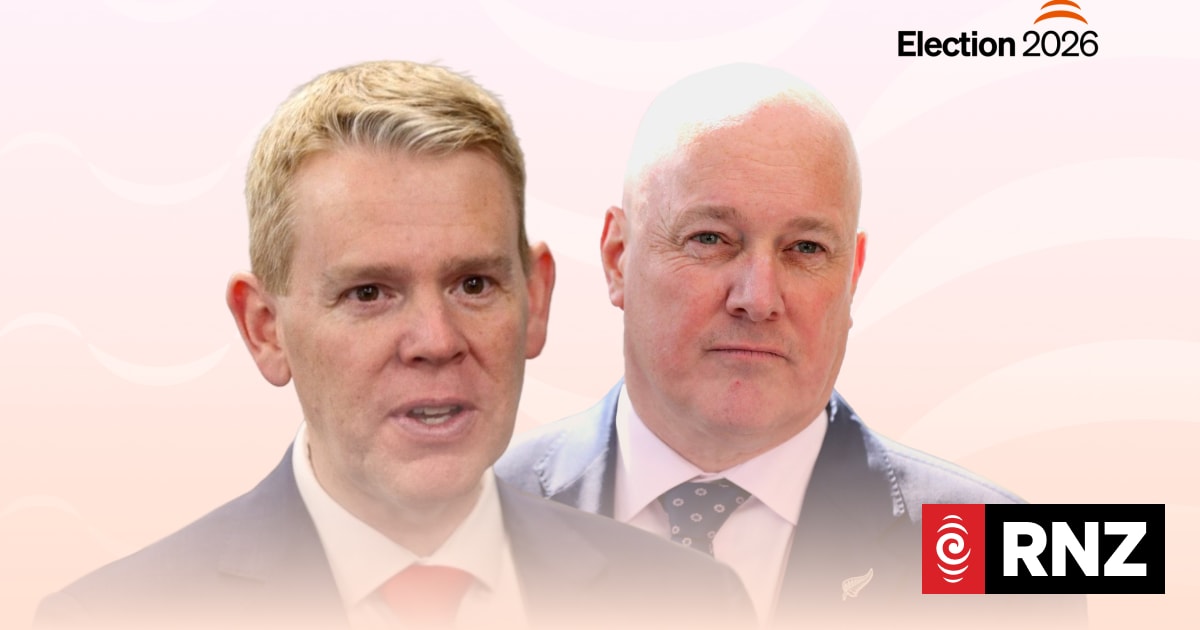 Election 2026 live: National's path to power narrows in new poll, Luxon to face Hipkins in first leaders' debate
