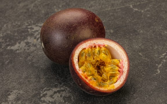 Tropical passion fruit- fresh, sweet, tasty and ripe