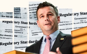 Composite of David Seymour and Regulatory Standards Bill