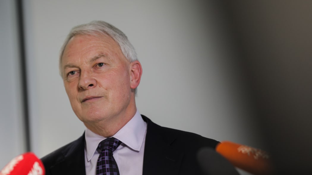 Auckland mayor Phil Goff speaks to media following Cabinet's extension of the alert level 3 lockdown.