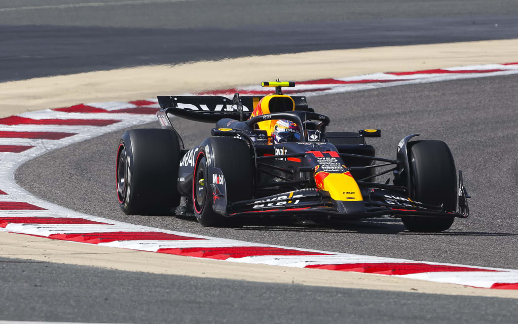 Sergio Perez of Red Bull Racing