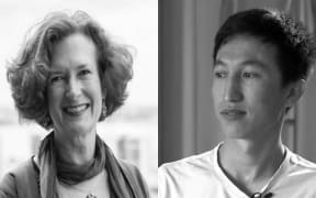 Academic and writing tutor Helen Sword and writer Hussain Shah Rezaie