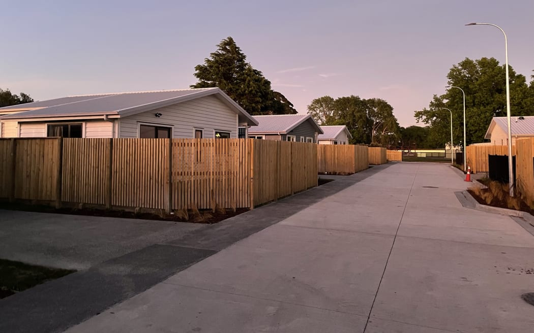 The new Kāinga Ora homes in Brewer Street in Blenheim.