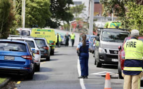 Police are responding to an incident in Auckland's New Lynn on Monday.