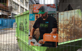 There may be signage telling the public to love Albert Street in Auckland but there's more construction than shoppers.
