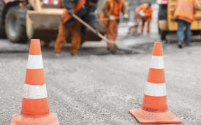 Road works, road repair. (file photo).