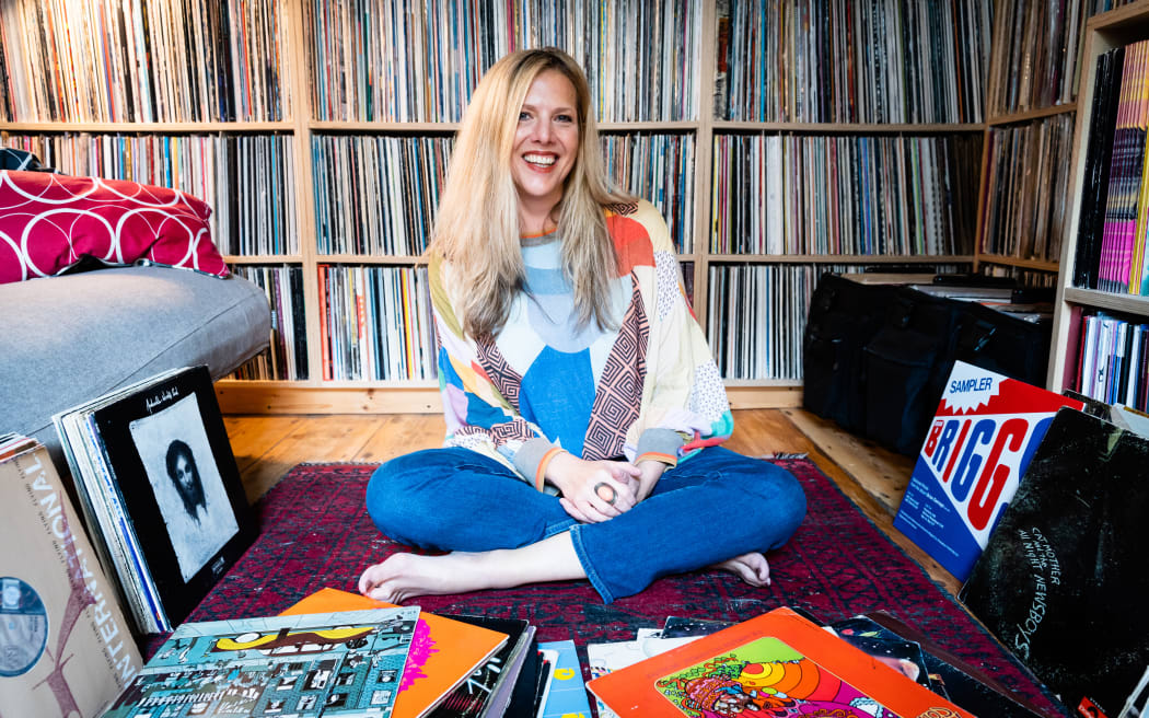 Colleen Murphy photogrpahed in her studio. London, UK. 
Photo by Eilon Paz for Dust & Grooves 
(C)
dustandgrooves.com