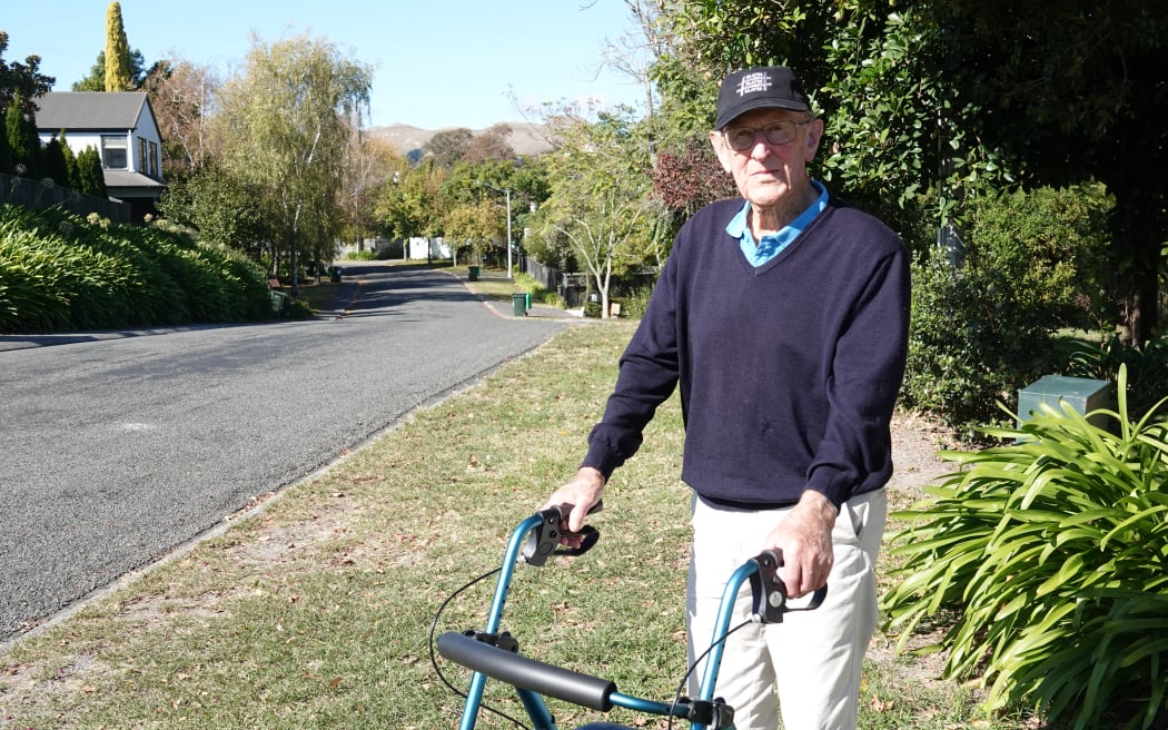 Hamilton Logan from Hawke's Bay plans to walk 100km for charity before he turns 100 in November 2024.