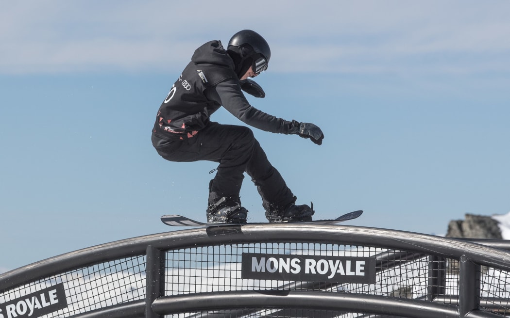 Snowboarder Carlos Garcia Knight will be the first New Zealander in action at the Winter Olympics.