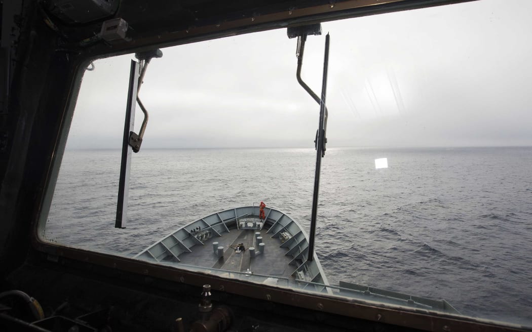 Australian navy vessel HMAS Success has been taking part in the search.
