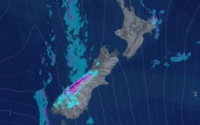 Forecast rain for 8am, Tuesday, 18 November 2025