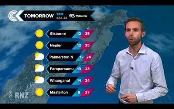 Checkpoint weather: Friday 23 February 2018