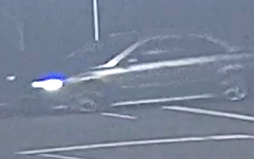 CCTV image of the car sought in relation to the Miramar investigation.