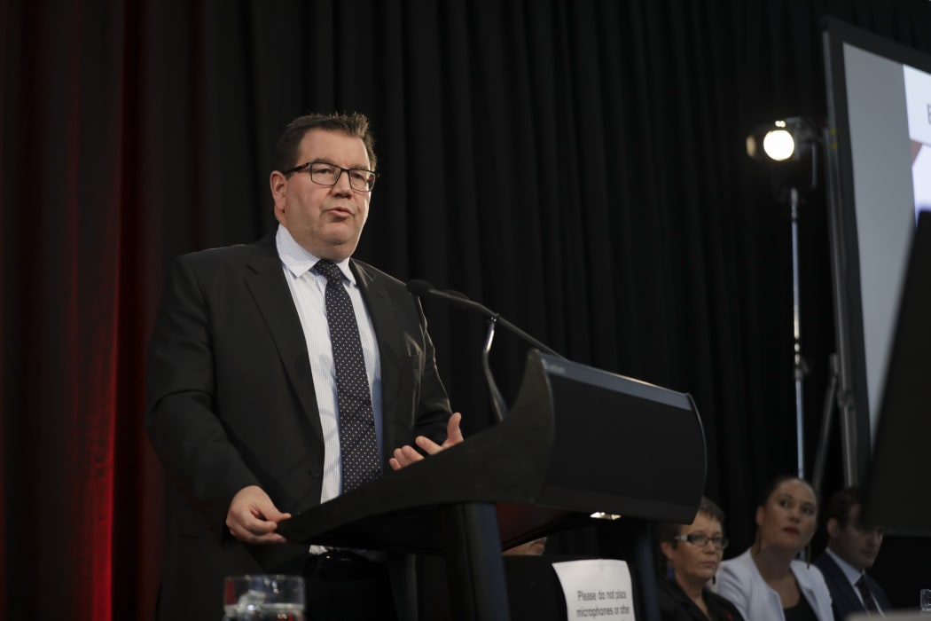 Grant Robertson, Minister of Finance opens the books after the election. Half Year Economic and Fiscal Update 2017.