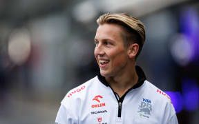 Liam Lawson (NZL), reserve driver of team F1 Racing Bulls,   during the 2024 F1 Japan Formula One Grand Prix.