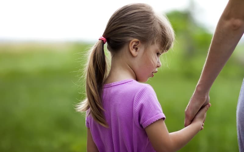 A young girl.