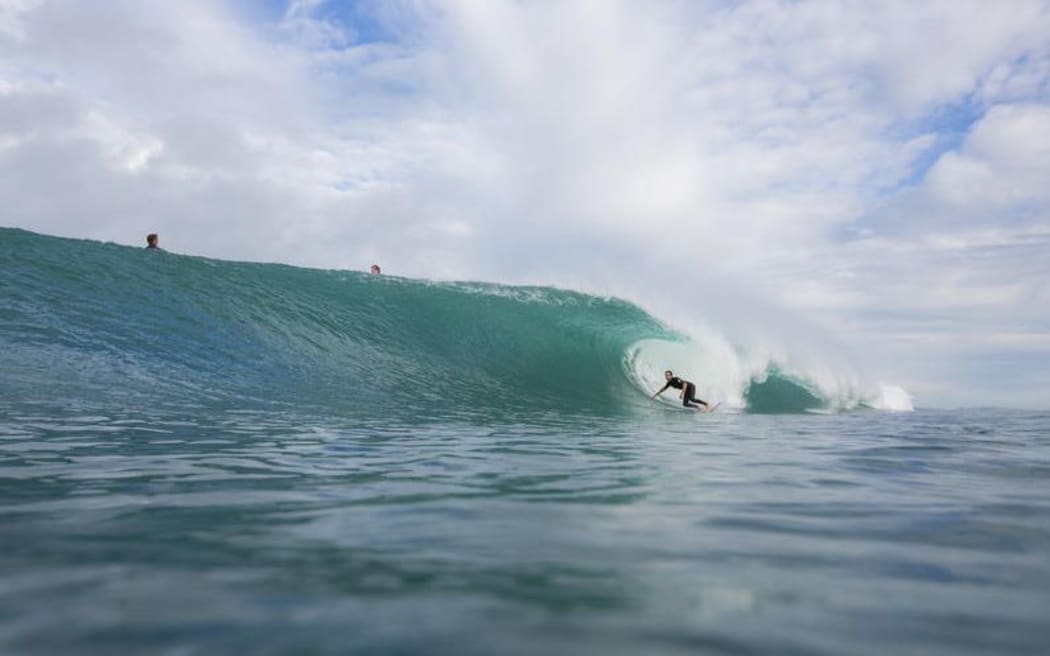 Dunedin surf from book Surf Dreams. ONLY USE IF RELATED TO BOOK.
