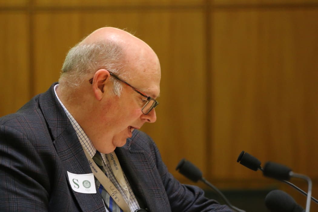 Ministry of Health's Dr Stewart Jessamine answers questions on a petition to reform the law on access to medicinal cannabis.