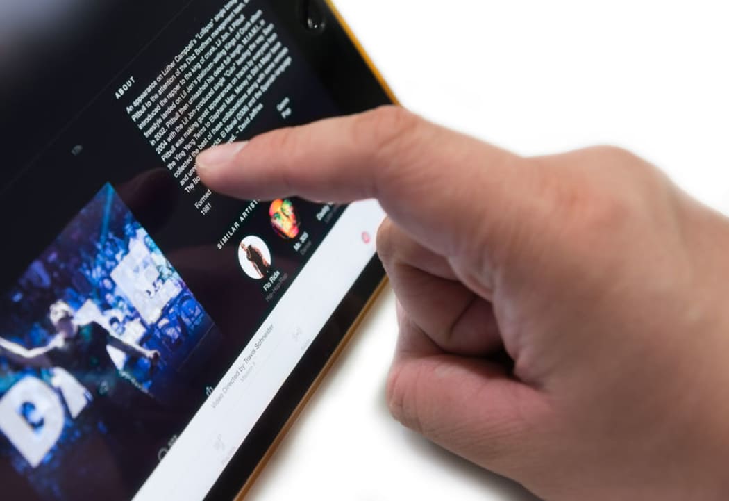 computer screen