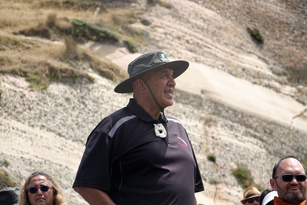 Mana whenua spokesperson Barney Thomas.