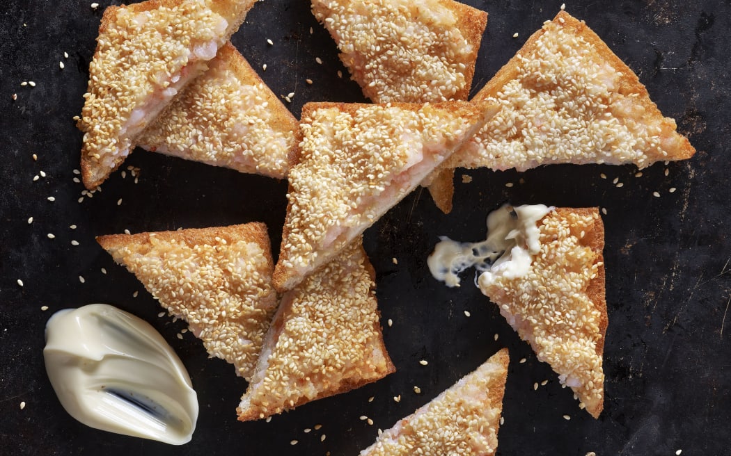 Juicy Prawn Toast - a recipe by Sam Low from his cookbook Modern Chinese