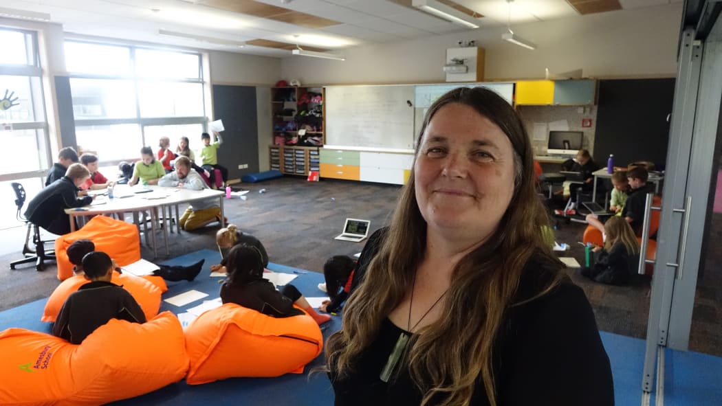 Amesbury School principal, Lesley Murrihy.
