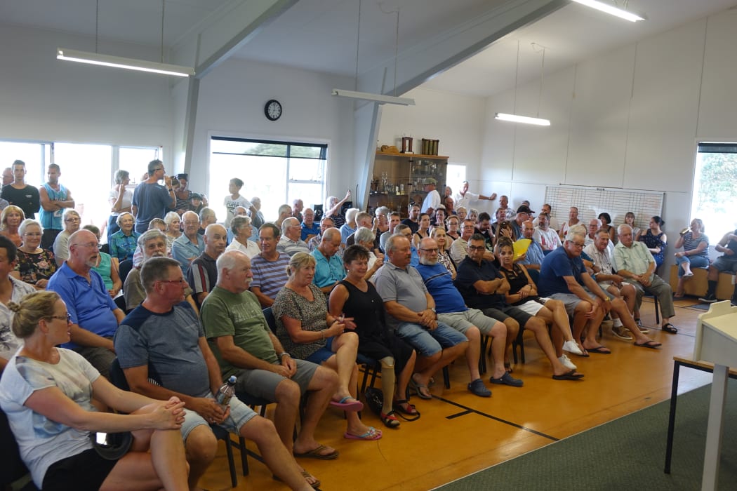 Around 200 people turned up to a public meeting on the proposed sale.