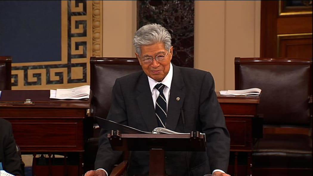 Daniel Akaka, the first native Hawaiian to be elected to the United States Senate
