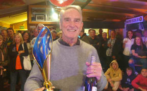 Adrian Pickering Octogenarian surfer.