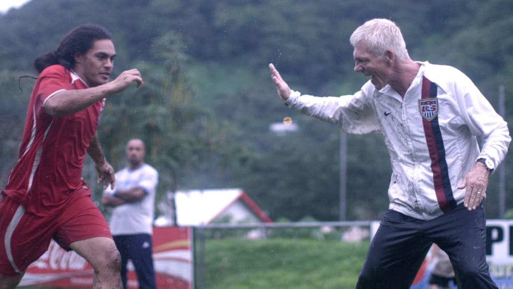 Frame grab from the 2014 documentary Next Goal Wins
