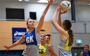 Kelly Jackson.
Silver Ferns netball training session ahead of the upcoming Constellation Cup Netball Series. Auckland, Thursday 9 October 2025 © Photo: Andrew Cornaga / Photosport