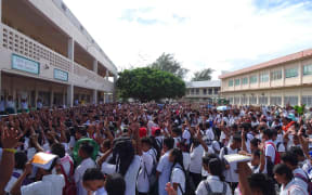 About 1,200 students attend Marshall Islands High School, the largest public school in the country. The teen pregnancy level among its senior class is higher than the national average, the second highest in the Pacific region.