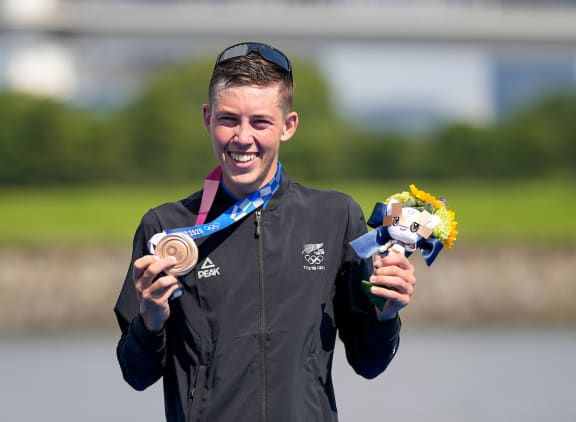 Hayden Wilde wins bronze at Tokyo 2020 Olympic Games.