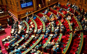 The French Senate in session.