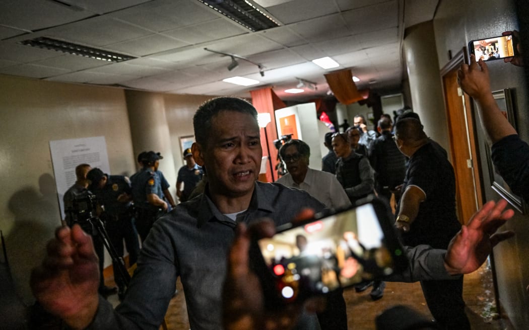 Gunshots heard in Philippine Senate, where senator wanted by ICC is ...