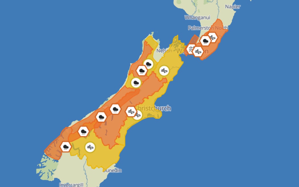 Screengrab Metservice Sep 17 2025