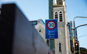 Speed limit sign