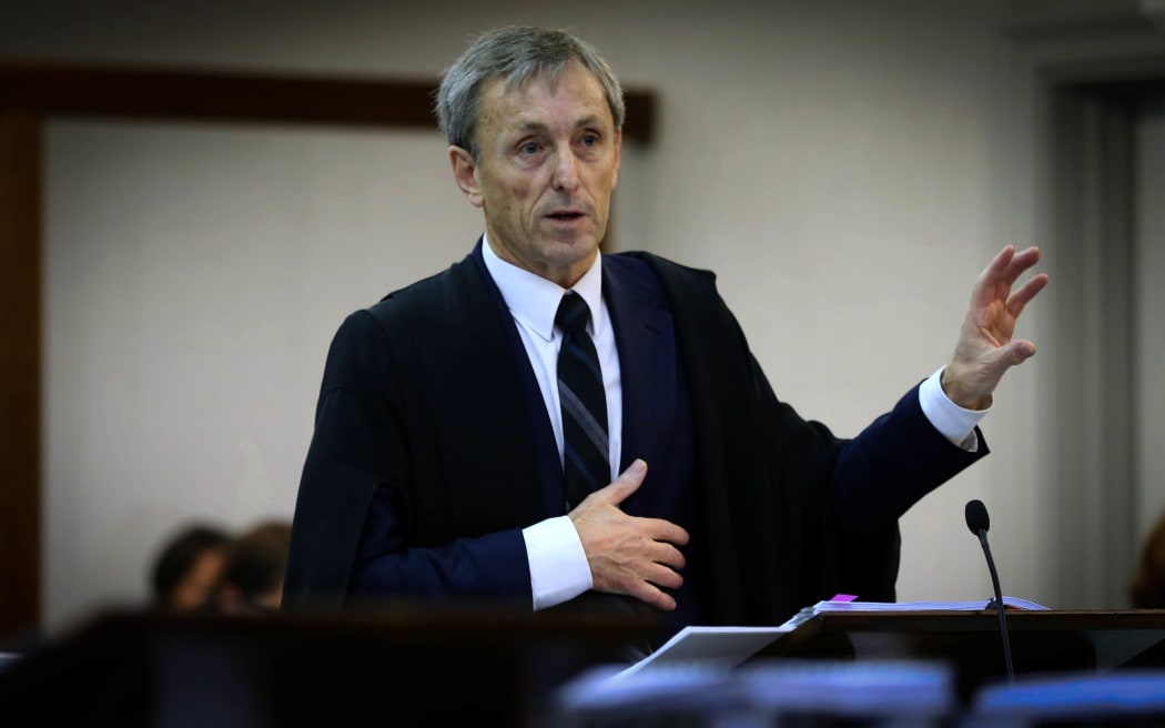 Crown lawyer, Prof Paul Rishworth.
