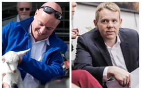 Christopher Luxon and Chris Hipkins