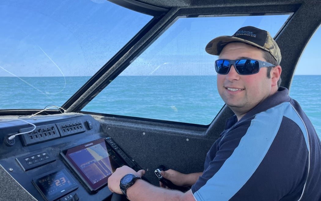 Wanganui-Manawatu Sea Fishing Club commodore Jamie Newell.