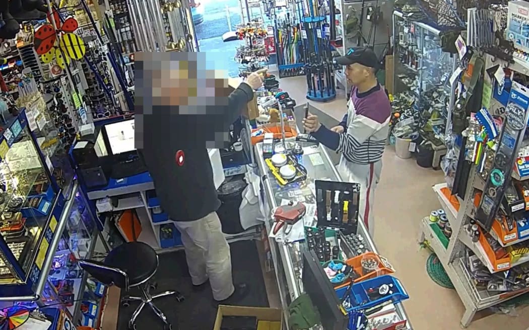 CCTV footage shows Tingjun Cao, the Crown alleges, buying a spade the day Yanfei Bao went missing.
