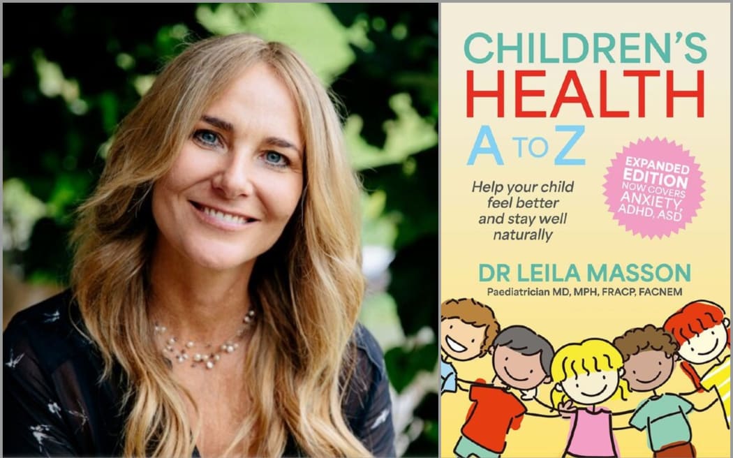 Image of Leila Masson and her book.