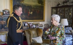 Queen Elizabeth II receives General Sir Nick Carter at Windsor Castle on Wednesday 17 November, 2021.