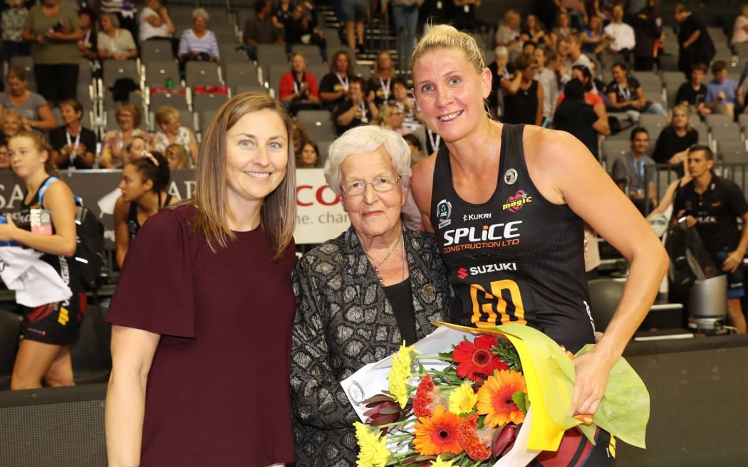 Former Netball New Zealand and Netball Waikato president Monica Leggat