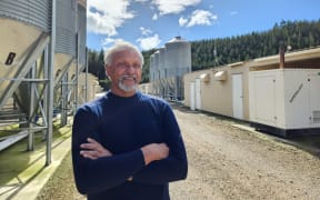 Arthur Anae at his broiler chicken farm near Tokoroa