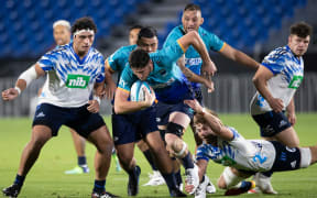 Moana Pasifika Alex McRobbie during the Super Rugby Paci?c match between Moana Pasifika and the Blues held at Mt Smart Stadium - Auckland - New Zealand  29  March  2022       Photo: Brett Phibbs / www.photosport.nz