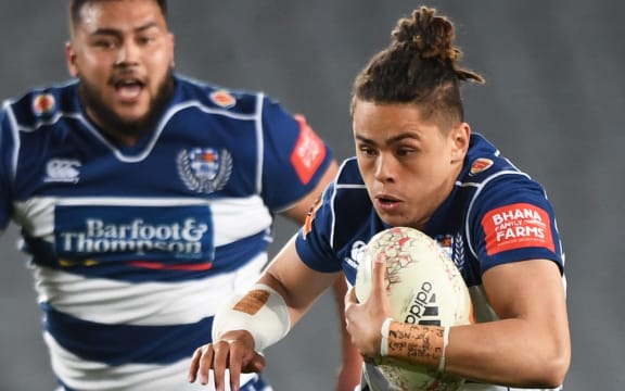 Jacob Umaga playing for Auckland a couple of years ago.