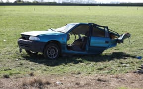 A car crash near Ashburton claimed the lives on two young children and an adult.