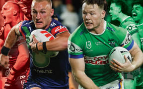 Tanah Boyd and Ethan Strange will square off, when NZ Warriors face Canberra Raiders.