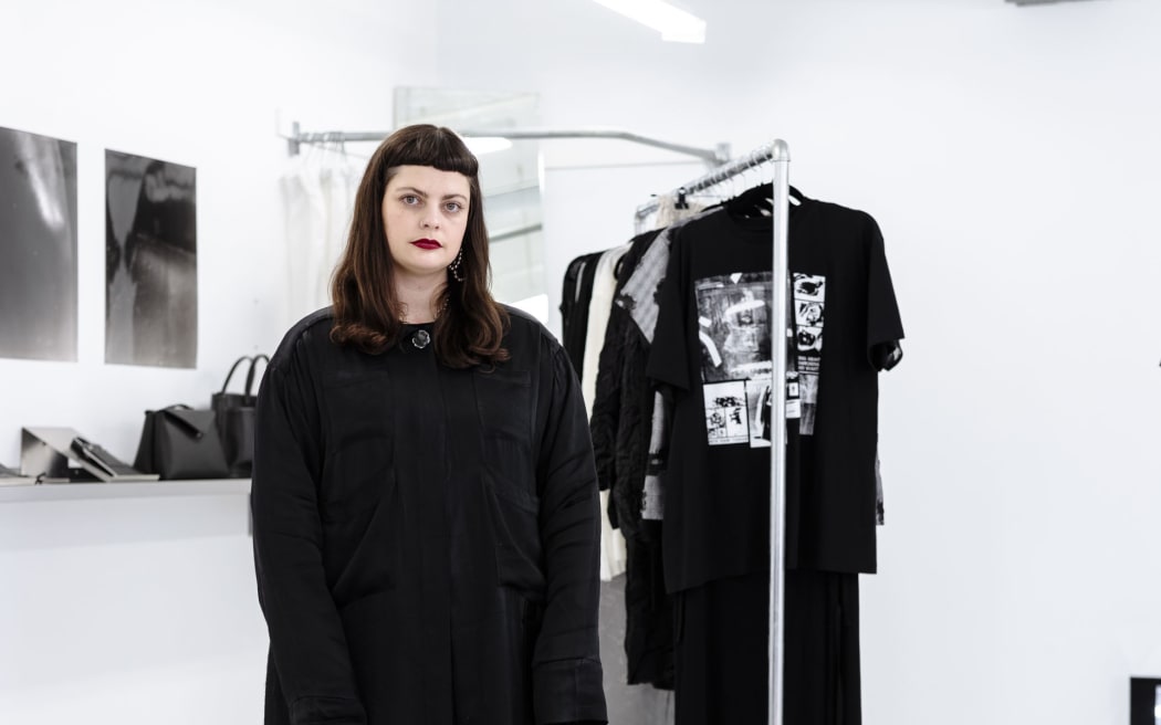 Julia Palm in the JPalm studio.